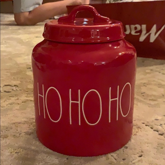 💥1 DAY SALE! Rae Dunn ‘Ho Ho Ho’ Canister
